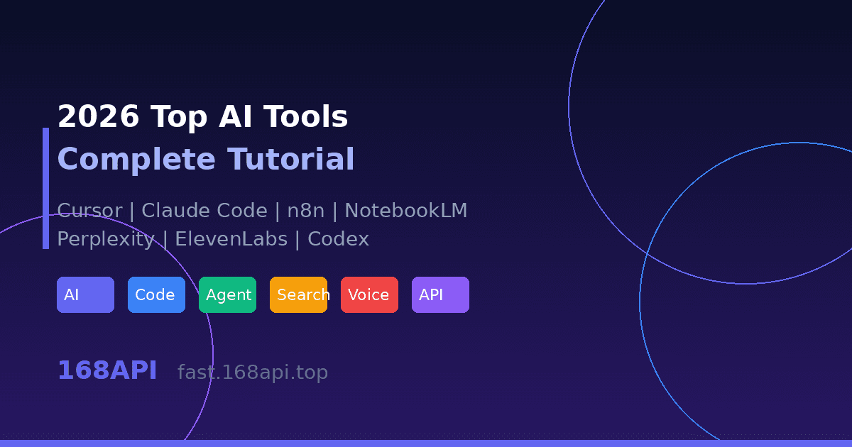 2026 年 3 月最火 AI 工具实战教程：Cursor、Claude Code、n8n、Perplexity 一文通关