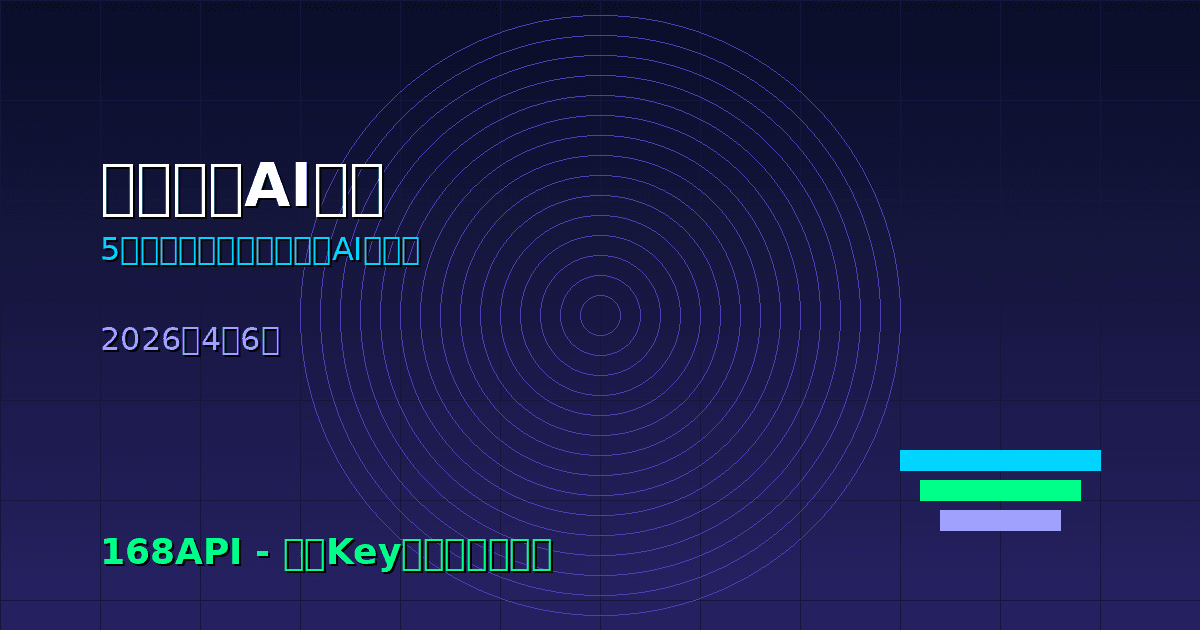 午餐时光AI速读:5个让你饭后聊天更有料的AI新动态(4月6日版)